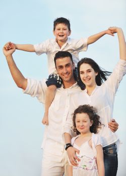 Picture of family who have benefitted from having Acupuncture